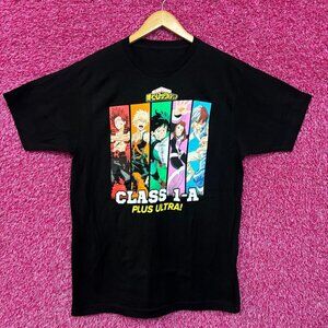 My Hero Academia Class 1a Plus Ultra Anime Tshirt size XL